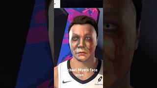 NBA 2K Michael Myers face scan ￼ [upl. by Apostles]