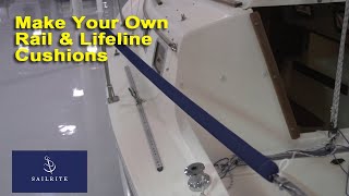 Make Your Own Rail amp Lifeline Cushions [upl. by Ahsirek899]