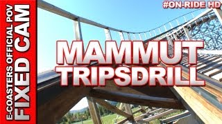 Mammut  Tripsdrill Erlebnispark  OnRide ECam HD [upl. by Metzgar456]