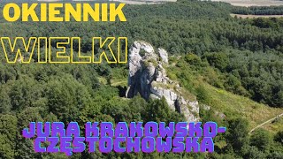 JURA KRAKOWSKO CZĘSTOCHOWSKA Okiennik Wielki DRONE 4K [upl. by Yroggerg878]