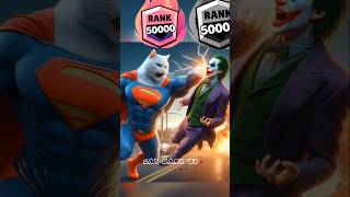 Brawlstar Rank up  Ginger Cat Super man vs Joker brawlstars brawl [upl. by Notsud]