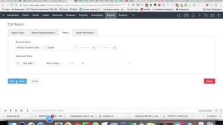 Filtering out old events in activity report Zoho CRM [upl. by Ecinuahs]