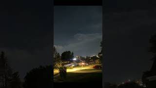 Cumulonimbus Clouds Illuminated by Lightning and the Full Moon weather timelapse [upl. by Terza]