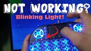 MINI WIRELESS KEYBOARDNOT WORKINGHOW TO FIXTRY THIS TAGALOG [upl. by Aitnwahs194]