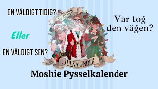 En julkalender i Juli månad Del 1 unboxing merrychristmas [upl. by Phelan]