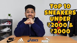 BEST Sneakers in budget under ₹2000 amp ₹3000  Nike Adidas Asics Puma  Myntra amp Ajio [upl. by Mazonson]