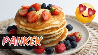 Ləzzətli Pankek resepti  Asan Dadlı Doyumlu Səhər yeməyi  Homemade Pancake recipe [upl. by Aphrodite]