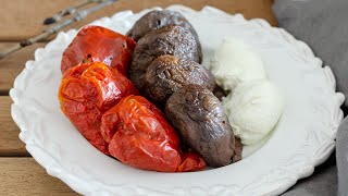 KURU PATLICAN KURU BİBER DOLMASI [upl. by Andie811]