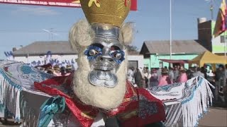 La Morenada de Bolivia World record breaking Bolivian dancers [upl. by Rocco]