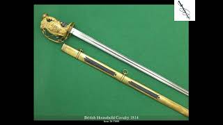 British 1814 Household Cavalry Sword [upl. by Yrneh655]