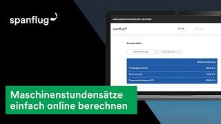 Maschinenstundensatz einfach online berechnen [upl. by Paco512]