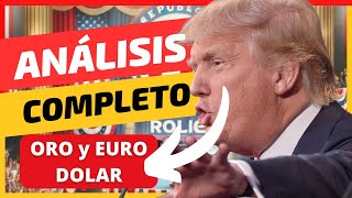 📈 Análisis EURO DOLAR EURUSD ¿Como afectan las elecciones americanas al DOLAR y al ORO [upl. by Leahplar]