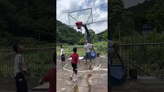 Playing ball games on National DayBasketball football spending time with kids [upl. by Atrim722]