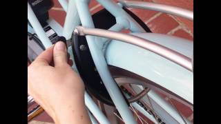 How to Secure Bike with ABUS Ring Lock [upl. by Neelon]