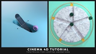 Tutorial How to Create Looping Animations in Cinema 4D [upl. by Kordula]