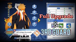 SP1 ICHIGO Upgrades💥amp My Base 3RD GUARD💕  Bleach Mobile 3D SEA [upl. by Isborne11]