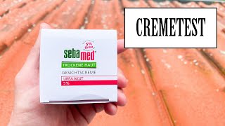 SebaMed  Gesichtscreme Trockene Haut Urea Akut  PFLEGETEST [upl. by Ayekam971]