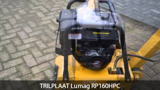 TRILPLAAT Lumag RP160HPC [upl. by Iren]