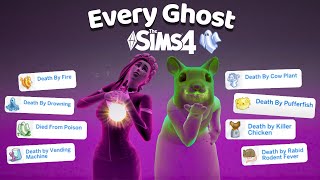 Every Ghost in the Sims 4 2023 👻 [upl. by Isbel]