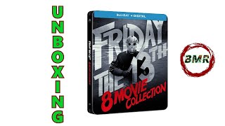 Friday The 13th 8 Movie Collection Steelbook Unboxing [upl. by Suiramad172]