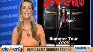 Demi Lovato Summer Tour 2009 New Album quotHere We Go Againquot [upl. by Mlehliw]