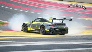 International GT Open Spa 2024  BIG CRASHES  By La Sangle [upl. by Solracesoj]