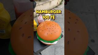 HAMBURGER 100 TỆ food [upl. by Osy]