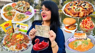 Rs 1000 Street Food Challenge  Udaipur Food Challenge [upl. by Aissac]