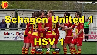 Schagen United 1  HSV 1  Heiloo [upl. by Rodrich]