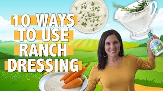 10 Inspired Ways to Use Ranch Dressing  Ranch Flavored Dishes  You Can Cook That [upl. by Henigman]