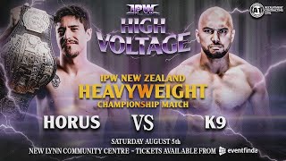 IPW High Voltage 2023 K9 vs Horus [upl. by Hairahcez942]