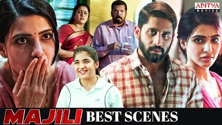 Majili Hindi Dubbed Movie Best Scenes  Naga Chaitanya Samantha  Aditya Movies [upl. by Gomer]