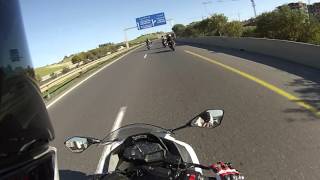 Suzuki Gsxr crash [upl. by Hugibert]