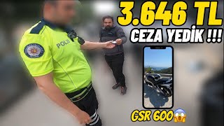 MOTOR ALDIĞIMIZ GÜN CEZA MI YENİR Suziki Gsr 600 trafikcezası suziki gsr600 [upl. by Downing]