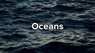 Oceans  Hillsong UNITED TAYA Lyric Video worship praise worshipmusic [upl. by Irena]