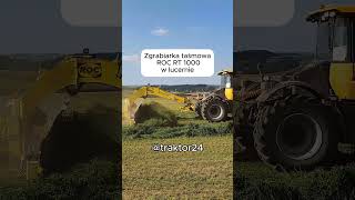 Zgrabiarka taśmowa ROC RT 1000 w lucernie zgrabiarka [upl. by Shannah532]