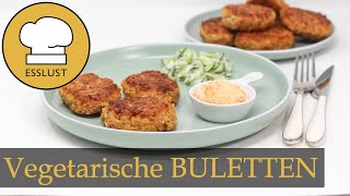 Vegetarische BULETTEN mit HAFERFLOCKEN [upl. by Arlen]