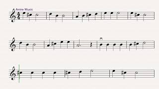 Lightly Row  Easy Violin Sheet Music [upl. by Field]