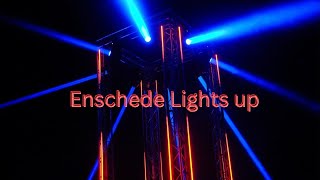 Enschede lights up  Enschede Light Festival [upl. by Ahter]