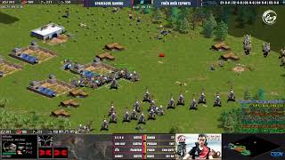 Team SpartaGaming vs Team Thiên Khôi  4v4 random  27102023 aoe chimsedinang [upl. by Norak476]