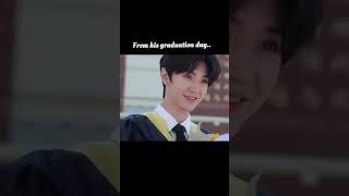 From his graduation ceremony to her graduation ceremonyhidddnlovekdrama [upl. by Atalayah]