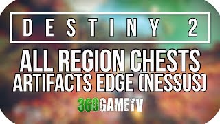 Destiny 2 All Artifacts Edge Region Chest Locations Nessus Planet Region Chests Locations Guide [upl. by Hart195]