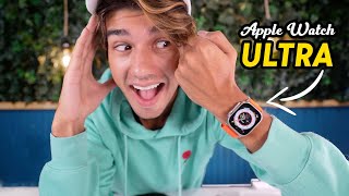 Apple Watch Ultra Unboxing “I have small wrists and it’s not too big” [upl. by Avahc]