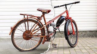 1956 Motorised Bicycle Restoration [upl. by Nell]