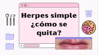 TODO SOBRE…  VIRUS HERPES SIMPLE 1 y 2 [upl. by Itsirc]