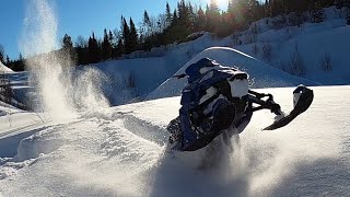 3D PRINTED 2X RC SNOWMOBILE yama and summit XM [upl. by Davida900]