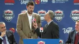 Marc Gasol Interview [upl. by Edra]