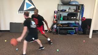 Basketball Physical Therapy Lateral Exercise [upl. by Ahtamat526]