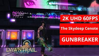 FFXIV Dawntrail The Skydeep Cenote GUNBREAKER GAMEPLAY 124 2kMAX PRESET [upl. by Anamor]