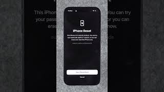 😱How to Factory Reset Your iPhone Without Password A StepByStep Solution iphone shorts [upl. by Eeleak]